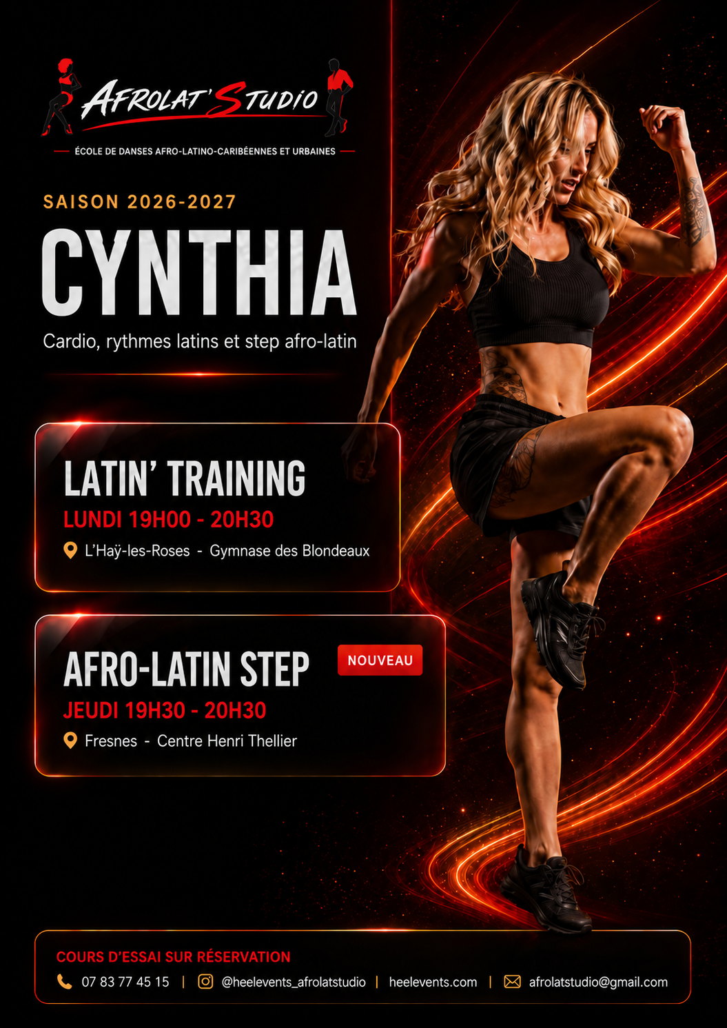 Affiche Latin'Training