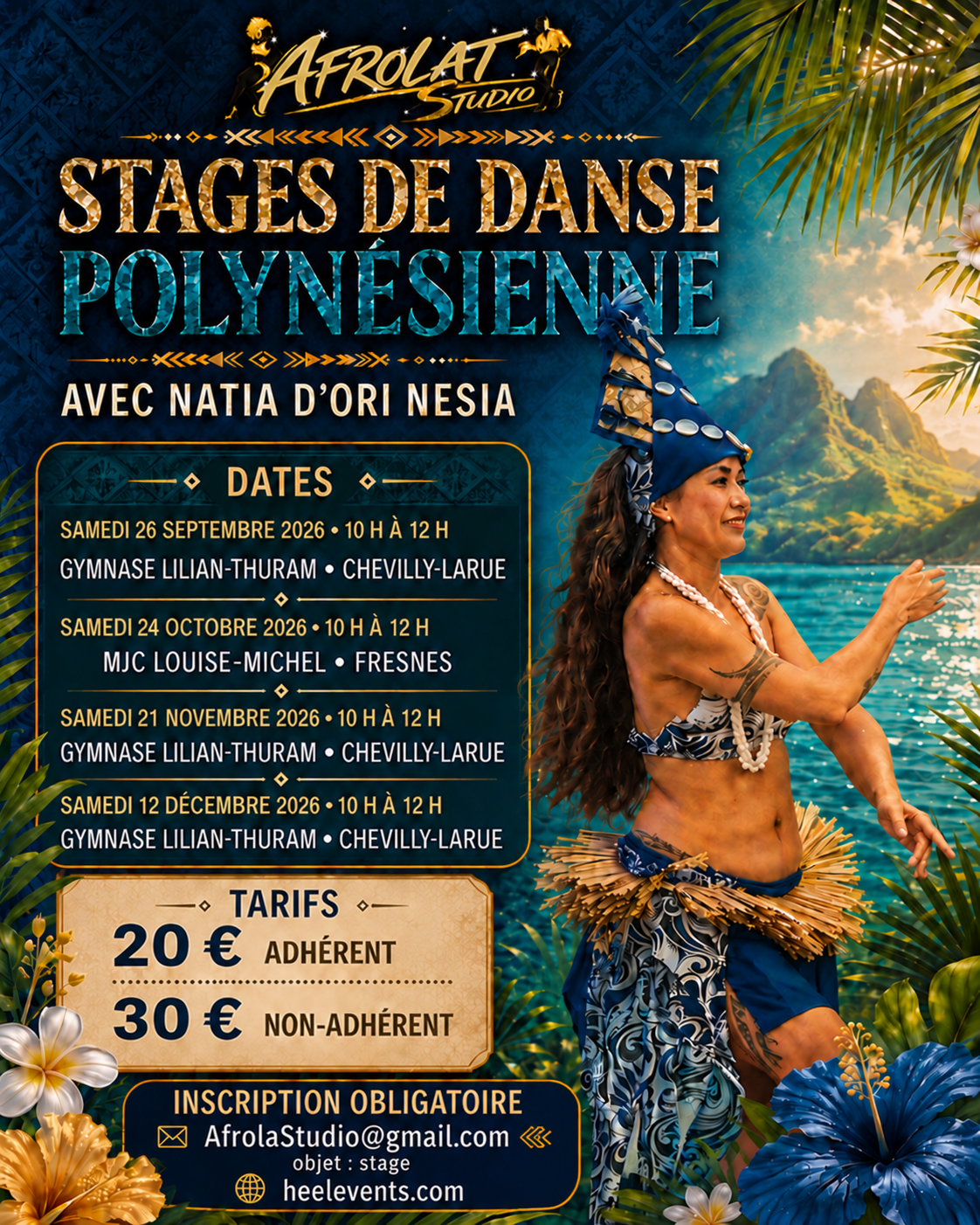 Stage de danse polynésienne