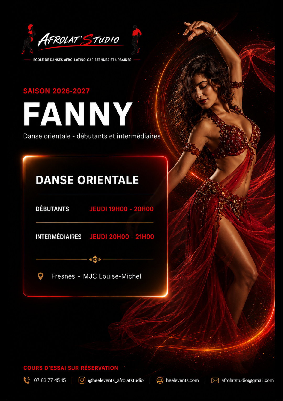Affiche Danse orientale