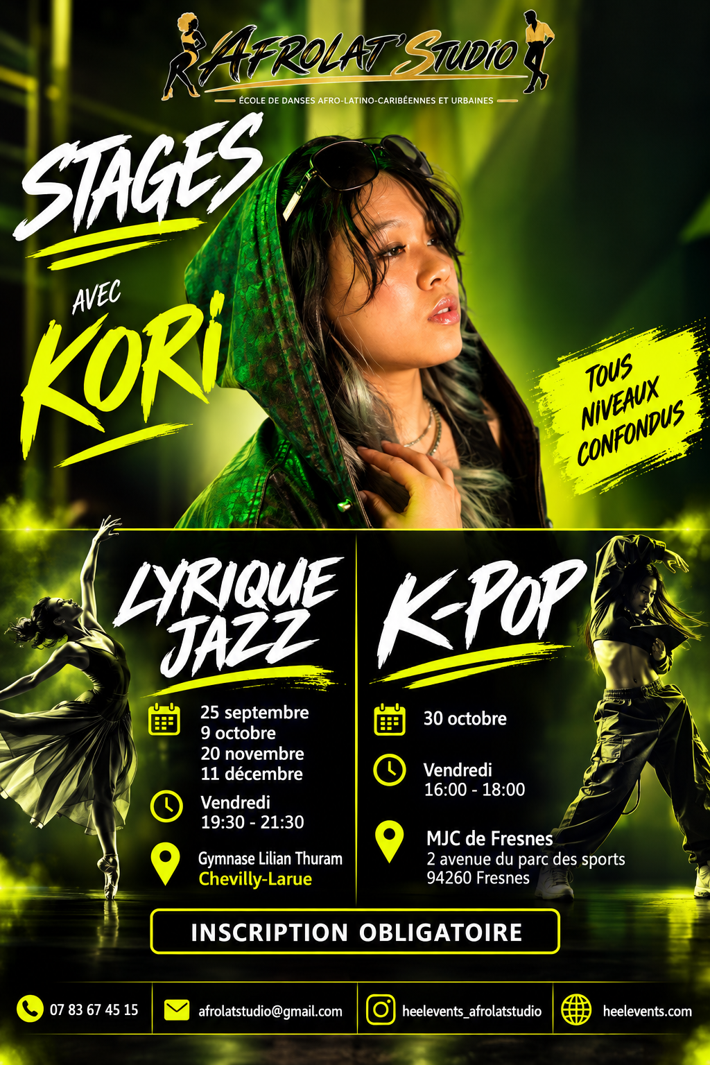 Stage Lyrique Jazz avec Kori